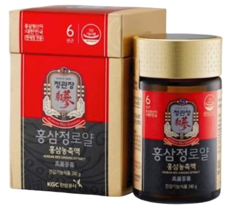 免税店限定/ 紅参精ロイヤルプラス（240g）6年根 高麗人参