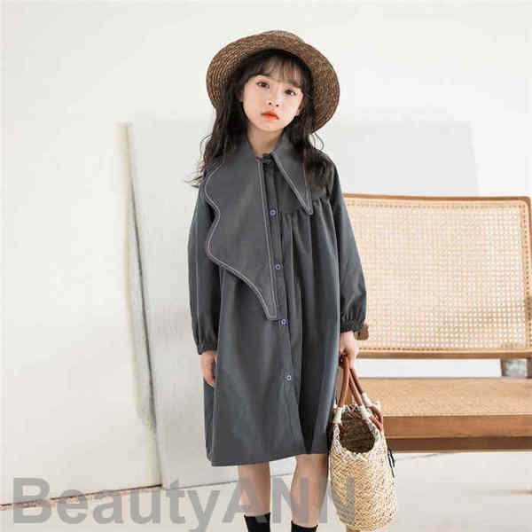 新作入荷 新生活 シャツワンピース 子供服 長袖 女の子 ワンピース 韓国子供服 キッズ 長袖ワンピース シフォン 春秋着 オシャレ こどもの日 膝丈ワンピース 通学 旅行 個性的 発表会 入園式 卒