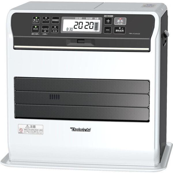 FW-4724SGX プレミアムマットホワイト 石油ファンヒーター (木造12畳/コンクリ17畳まで)