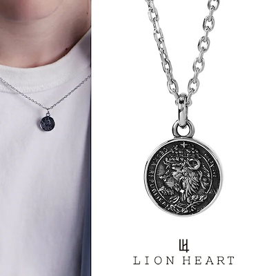 LH-1 ライオンコインネックレス チェコ金貨 サージカルステンレス316L