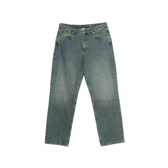 DAILY PAPER Men Denim Pants 2610188 FADED MONO BLEAC BLUE