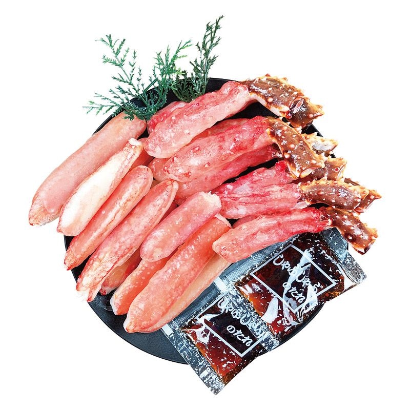 小樽海洋水産 タラバ/ズワイのかにしゃぶ食べくらべ