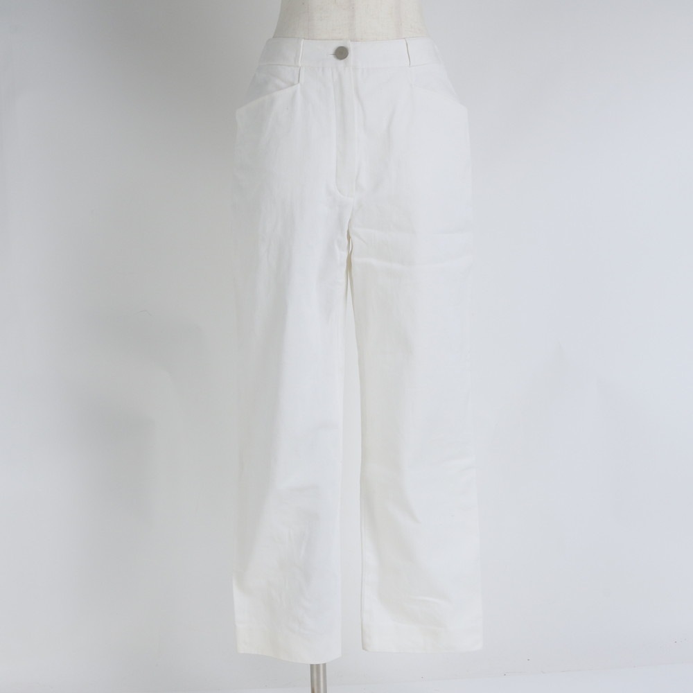 極美品 コットン ボトムス 洋服 アパレル ファッション 38 P12364V07263 パンツ レディース EEE DM11-4 中古