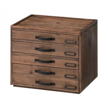 東谷 ドキュメントチェスト5D ブラウン CCR-106