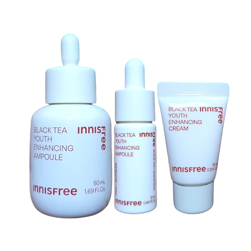 New ブラックティーユース エンハンシング 弾力 アンプル 50ml + エンハンシング アンプル 12ml + エンハンシングクリーム 10mlセット 5,364円