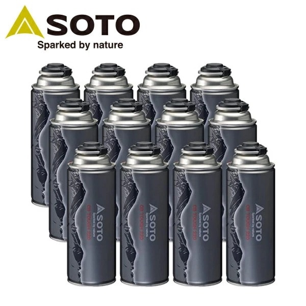 CB TOUGH 220 12本セット CB缶 ハイパワー カセットボンベ ST-712