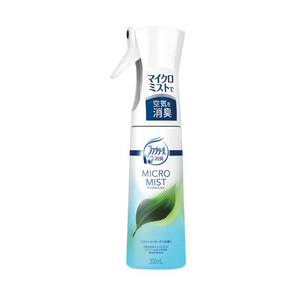 （まとめ）P＆G ファブリーズマイクロミスト クラシックガーデンの香り 本体 300ml 1本10セット