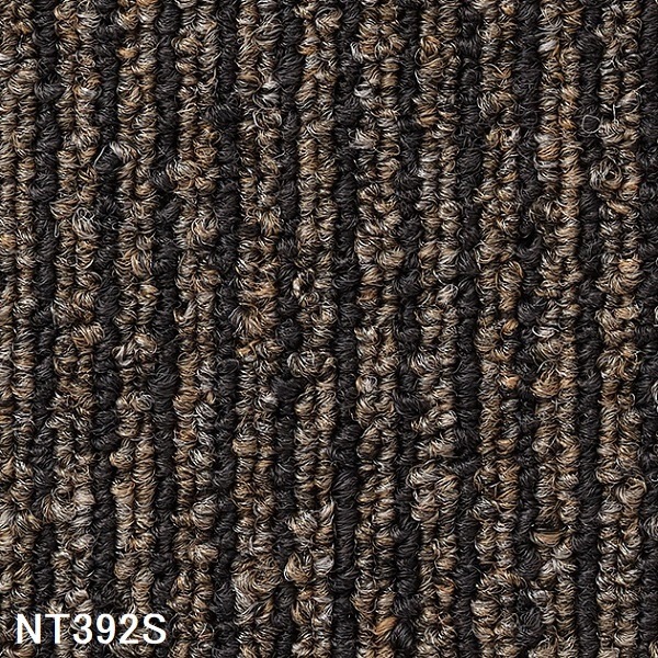 裏面のり付加工 耐候性/耐薬品性/静電性に優れたカーペットタイル LINE NT-392S 20枚セット