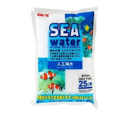 他サイト： 人工海水　ＧＥＸ　人工海水シーウォーター　２５リットル用　ＣＲＣ10―35―50―10―00の商品画像