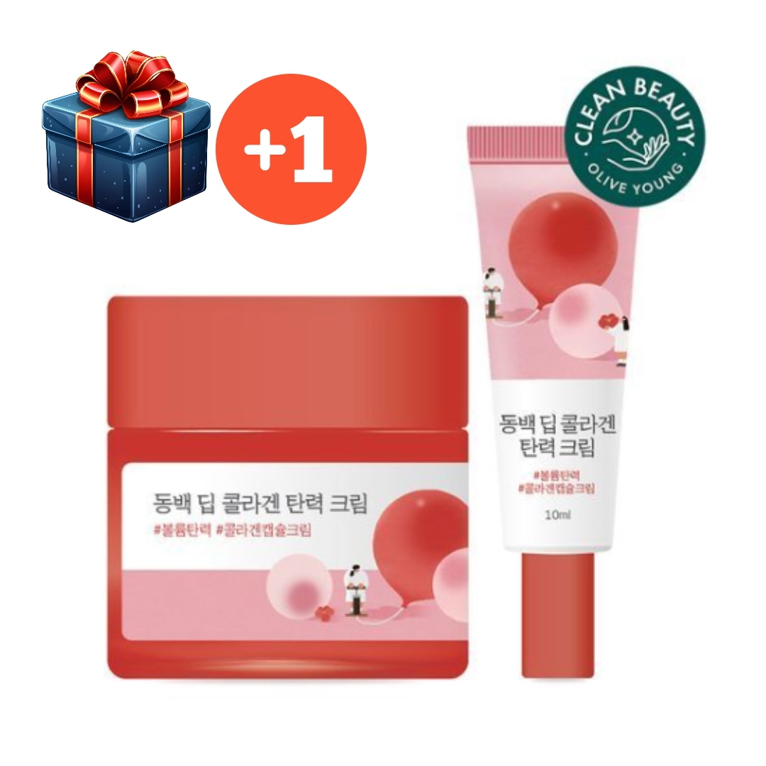 [NEW企画商品1 + 1] 椿ディープコラーゲン弾力クリーム50ml+ 10ml 総 60ML 韓国コスメ 正規品 肌のキメ スキンケア 角質ケア しっとりなめらか肌 油水分ケア 肌のキメを整える 4,836円