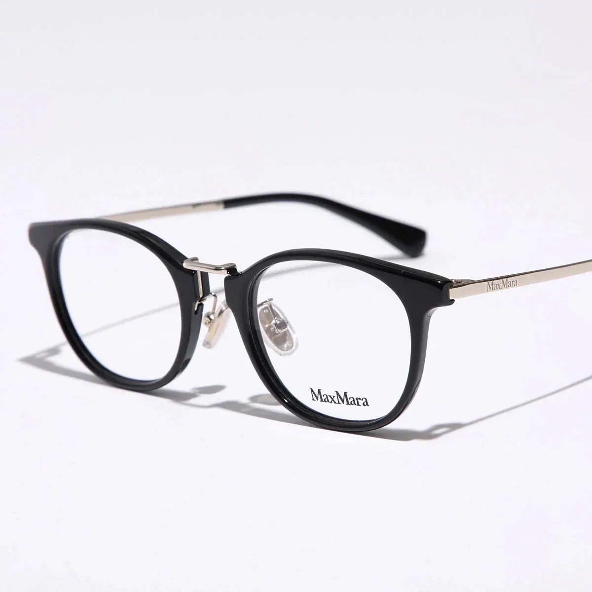 MAX MARA マックスマーラ メガネ MM5092-D レディース ウェリントン型 セルフレーム フルリム クリングスタイプ アジアンフィット【日本企画】 001 【ts】