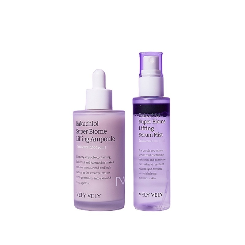 ブリブリバクチオールスーパーバイオムリフティング2種セット（アンプル100ml+セラムミスト100ml）