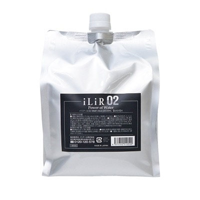 詰替用　イリアール02　iLiR02 2000ml　iLiR 02 キューティクルを閉じる＆ダメージの修復　究極の保湿水　大容量