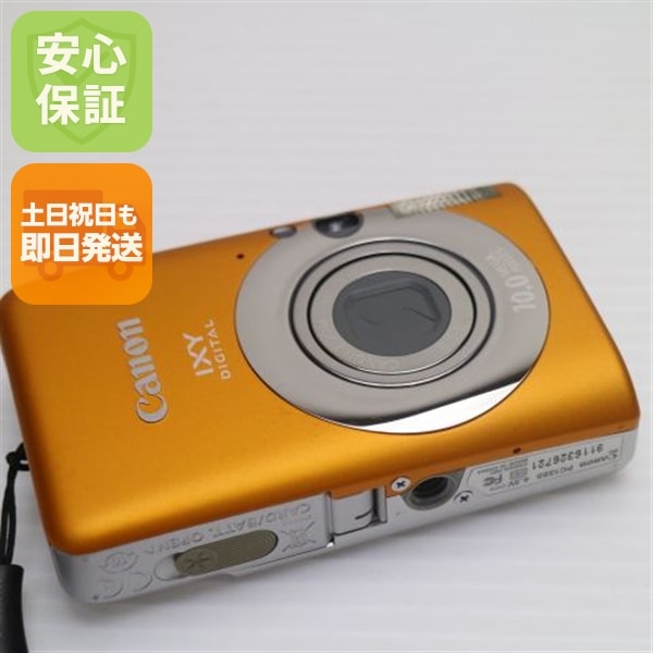 超美品 IXY DIGITAL 110 IS オレンジ Canon デジカメ 118