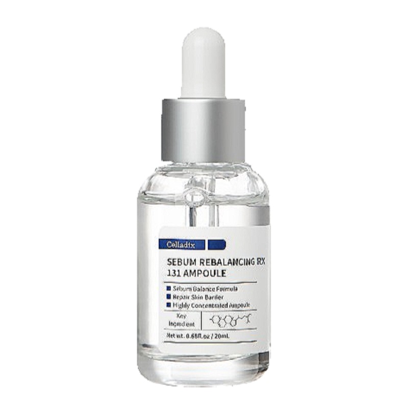 【ニキビケア】セバム リバランシング RX131 アンプル (20ml) / 皮脂をやさしく改善 / ニキビ肌専用美容液 / 肌荒れ 黒ずみ 毛穴 ホワイトヘッド ブラックヘッド