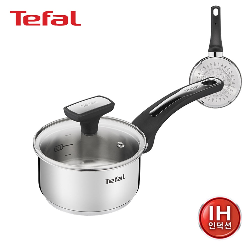 Tefal Integral シルバー インダクション チゲ鍋 16cm JS-SBIHSCP16