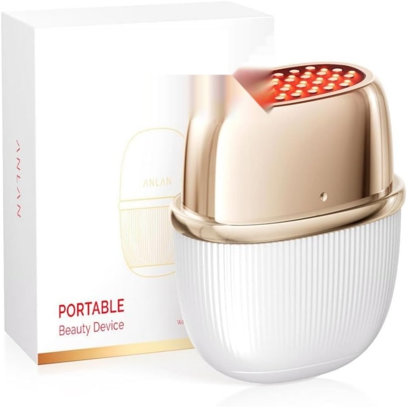 ミニRF美顔器 ポケット美容 rf ems 美顔器 1台9役 年齢肌対策 エイジングケア リフトケア ハリ・キメの向上 表情筋ケア 振動エステ 3色光フォトエステ 金メッキ 1MHz IPX6防水 持