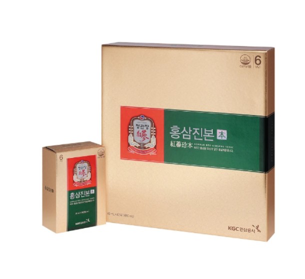 紅参ジンボン 40ml x 42包 + ショッピングバッグ(基本構成)