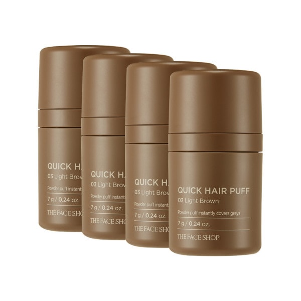 2+2 クイック ヘア パフ 03号 ライト ブラウン