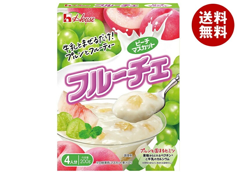 ハウス食品 フルーチェ ピーチマスカット 200g＊30個入