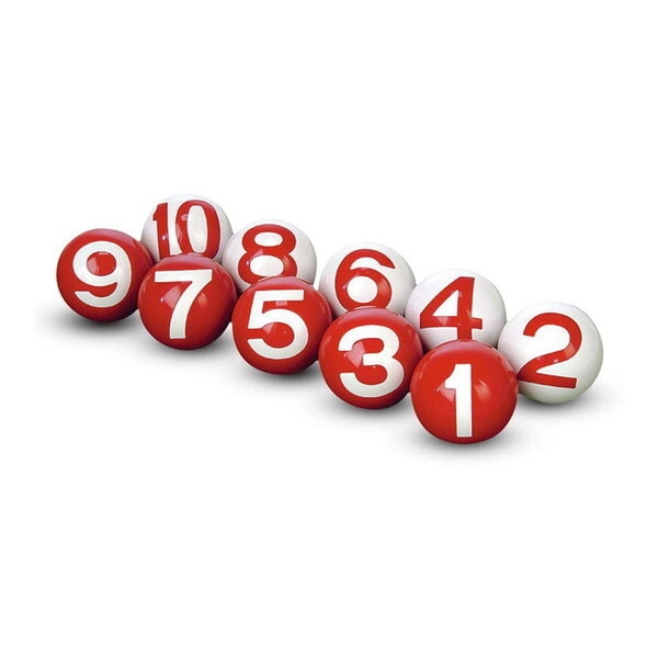 ハタチ グラウンドゴルフ GB301B ゲートボール 2面ボール(10個組)