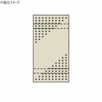 サカエ パンチングウォールシステム スチール製 429x897mm PO-451LN