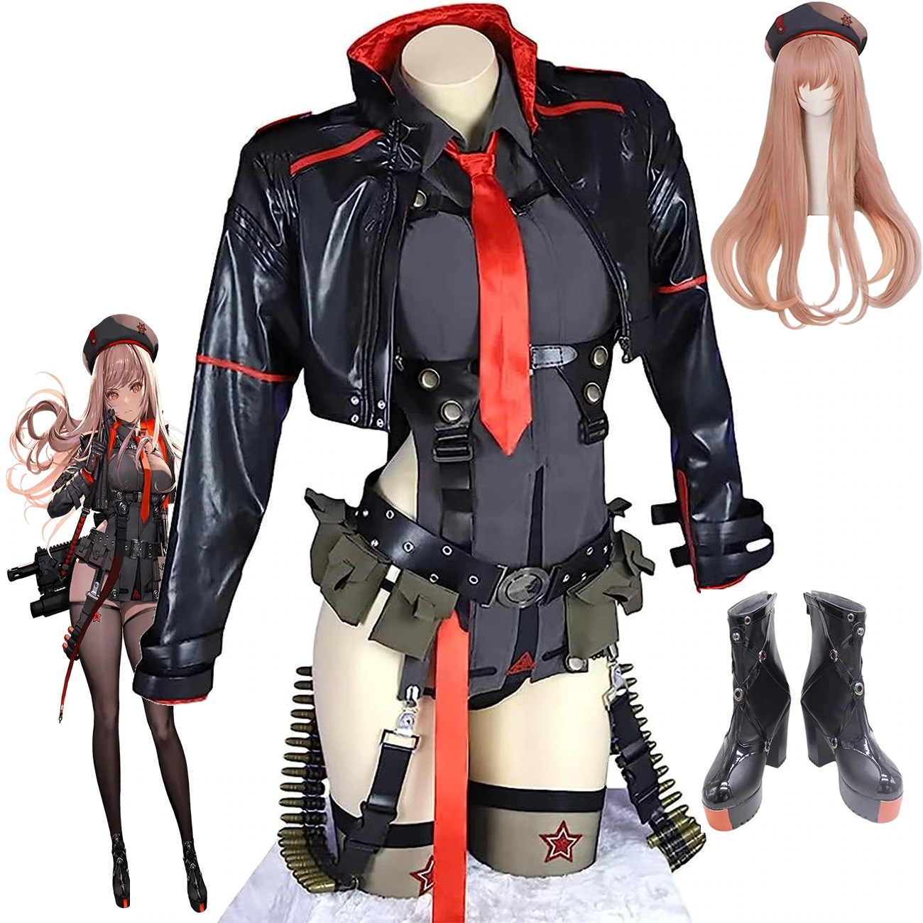 【全シリーズ発売中】 【値引き中】コスチューム クリスマス ハロウィン コスプレ衣装 ニケ レディース コスプレ カウンターズ ラピ NIKKE 勝利
