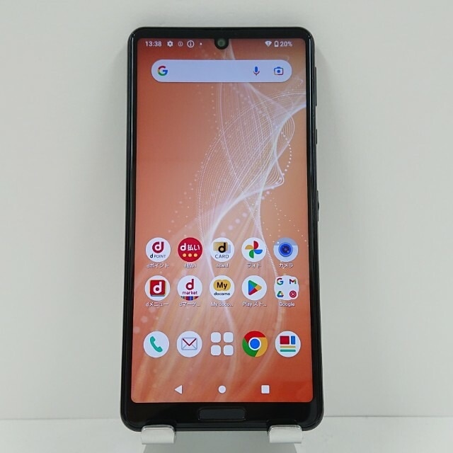 AQUOS sense4 SH-41A ドコモ ブラック 送料無料 本体 c11996 【中古】