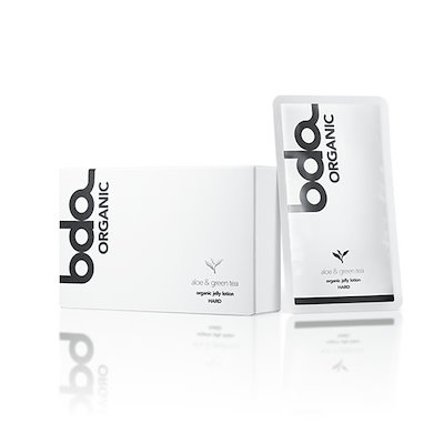 他サイト： bda ORGANIC ビーディーエーオーガニック オーガニック ジェリーローション ハード アロエ＆グリーンティ カード型 10g 5枚入り (ネコポス送料無料) ローション ボディケアの商品画像