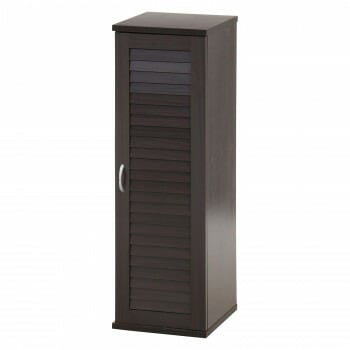 不二貿易　C/D:70747　スリムシューズボックス　ルーバー扉　BR　SB3090 RD