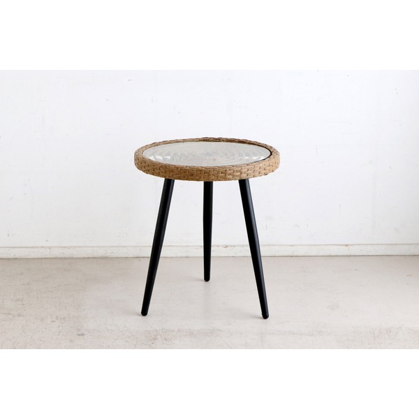 リゾネア サイドテーブル ナチュラル 組立品 11,465円