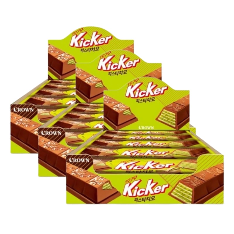 ピスタチオ キッカーバー 28g×45個 韓国お菓子 チョコバー ミルクチョコ ピスタチオスイーツ 個包装 おやつ 人気チョコスナック