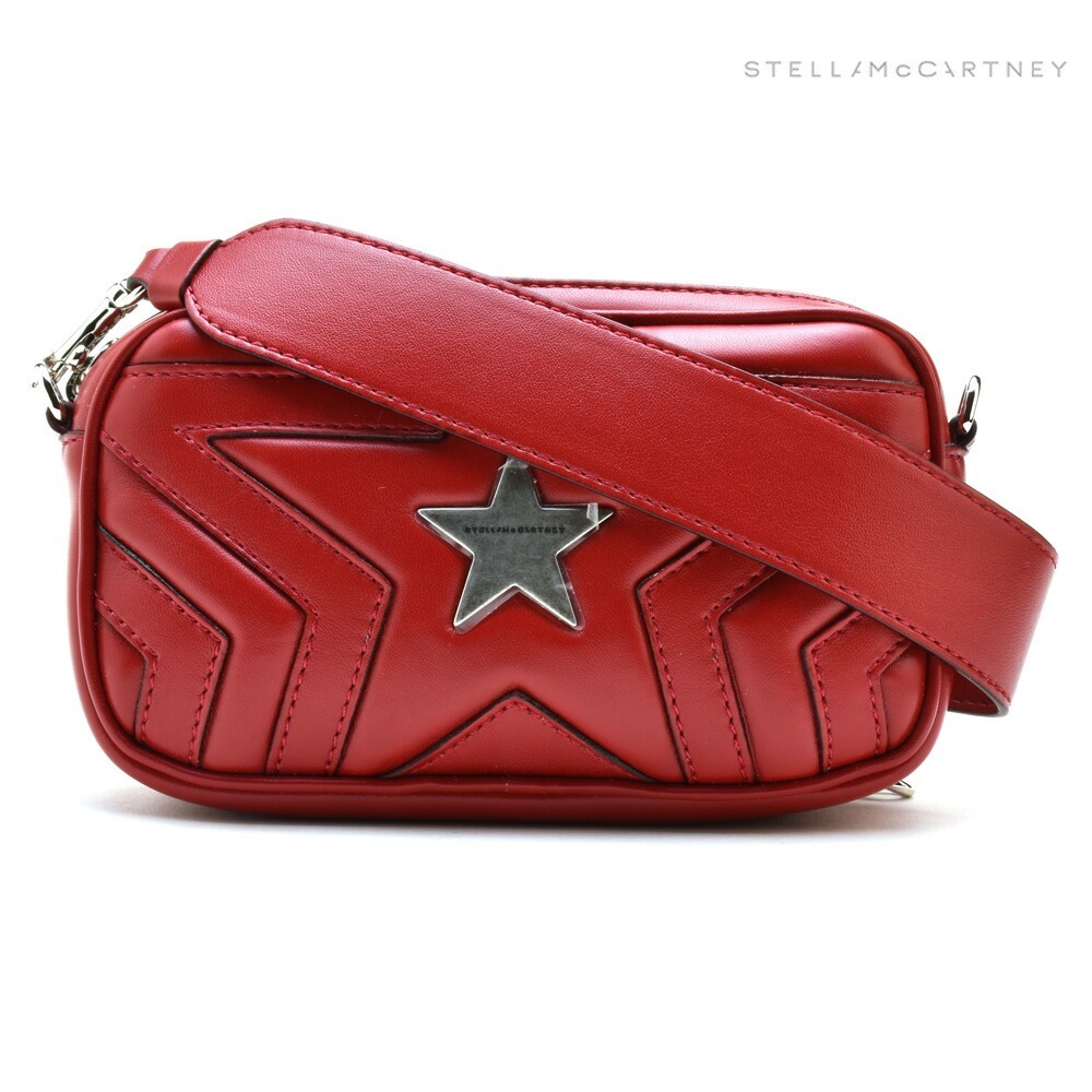 ステラマッカートニー STELLAMcCARTNEY 529309 W8214/6568 BAG ステラ スター ウエストバッグ ショルダーバッグ レッド 赤 レディース [529309w8214-6