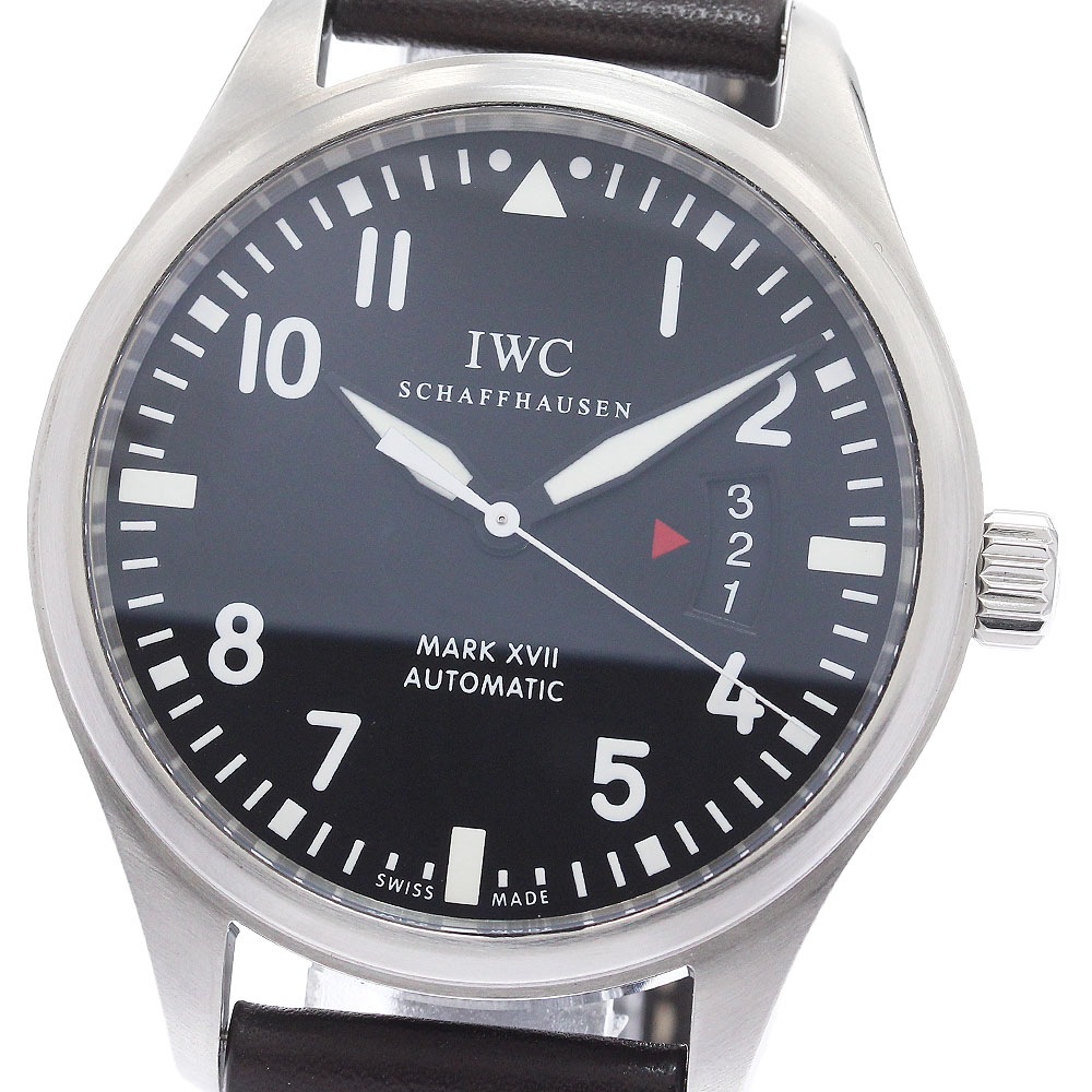 IWC IWC SCHAFFHAUSEN IW326501 パイロットウォッチ マークXVII デイト 自動巻き メンズ _937902【中古】