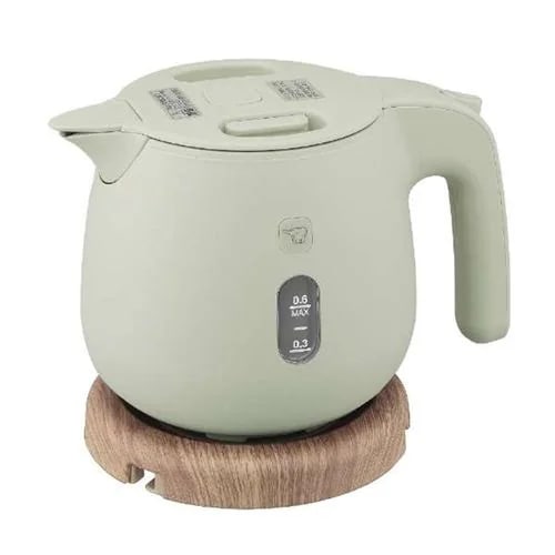 象印マホービン CK-SA06 電気ケトル 600ml ダスティグリーン