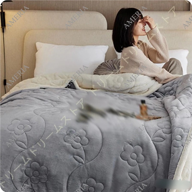 【3日で出荷】フランネル ブランケット 毛布 冬 シングル ダブル 厚手 ひざかけ あったか 無地 ふわふわなめらか 肌に優しい 静電気防止 ふんわり 吸湿 発熱 掛け布団 保温