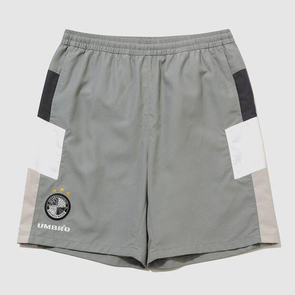 HBL OG カラーブロック 5分丈パンツ GREY KHAKI UR221CHP56 GKA0