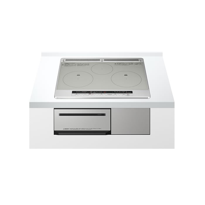 IHクッキングヒーター 3口IH 幅75cm HT-M7STF-S シルバー