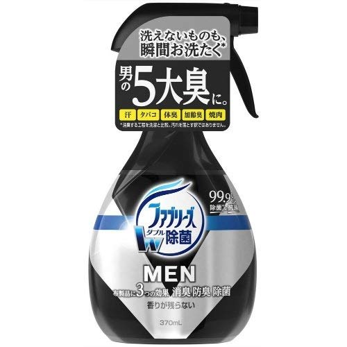 ファブリーズ メン 香りが残らない 本体 370mL×3個セット