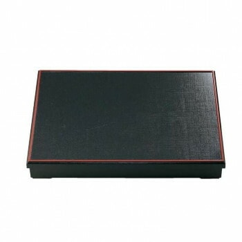 福井クラフト　尺7布目松花堂黒天朱内塗品（蓋親） 21151750