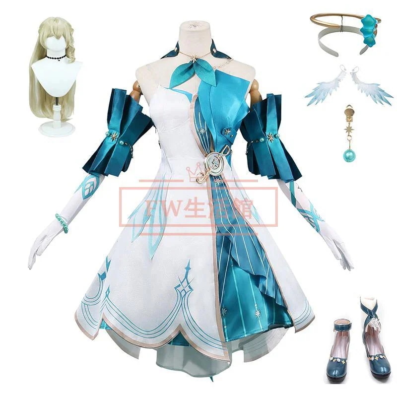 【急速出荷!】崩壊：スターレイル 知更鳥 Robin ロビン コスプレ衣装 演出服 アニメ ゲーム ハロウィン cos 変装