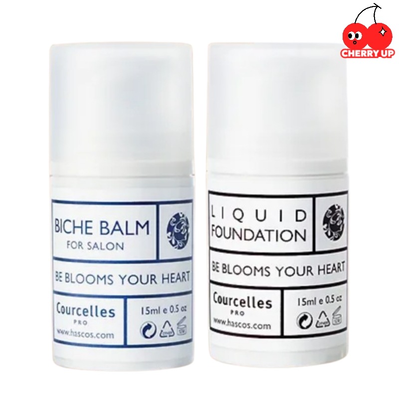 [お得な2点セット]ベストベースセット 1+1 リキッドファンデーション＋ヴィチェバームBBクリーム（お得な2点セット）自然なカバー力 うるおい ツヤ肌 なめらか仕上げ 保湿成分 時短メイク トーンア