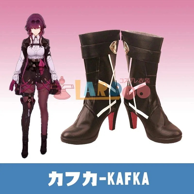 2026 新作 L 崩壊 スター レイル カフカ Kafka コスプレ 靴 ブーツ コスチューム cosplay