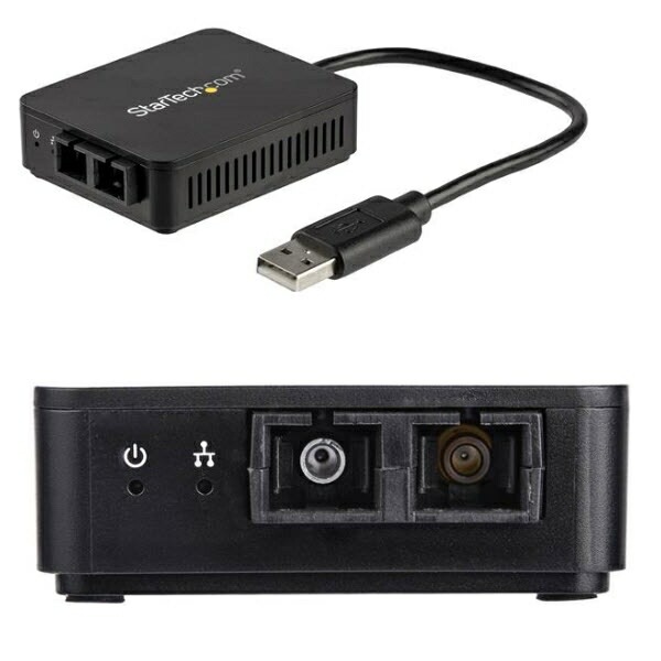 StarTech.com [US100A20FXSC] USB 2.0 - 光ファイバー変換アダプタ