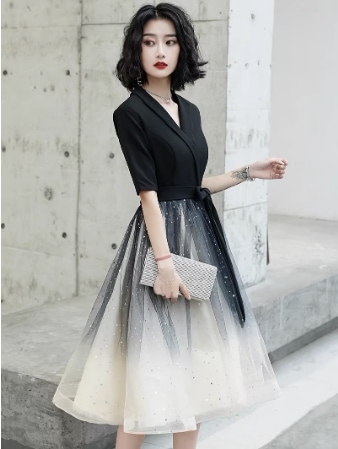 ミニワンピース ロングワンピース ドレス ジャケット 袖あり 半袖 5分袖 五分袖 Vネック 襟付き Aライン 快適 着心地 かわいい 大人可愛い きれいめ 上品 こなれ感 ラブリー キュート