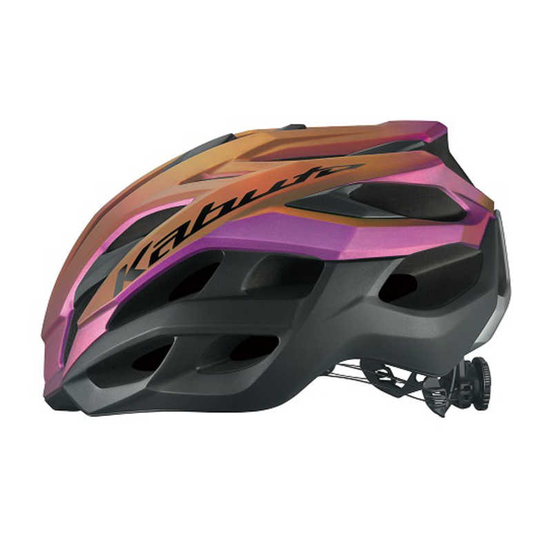 オージーケーカブト　自転車用ヘルメット ヴォルツァ(L/XLサイズ:59～61cm/マットトランスパープル)　VOLZZA