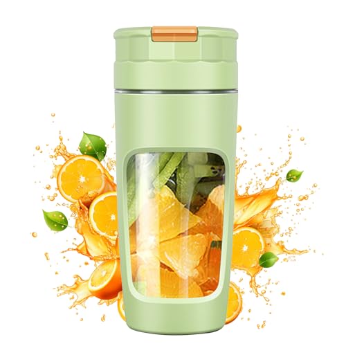 IPOミキサー ジューサー スムージー 小型 氷も砕ける 野菜 果物 離乳食用 栄養補充 一台多役 一人用 充電式 お手入れ簡単 600ML 2000回転バッテリー 持ち運びやすい Type-C充電ポ