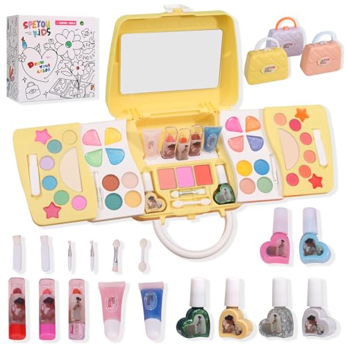 キッズメイクセットで楽しいお化粧ごっこ遊びをしよう！