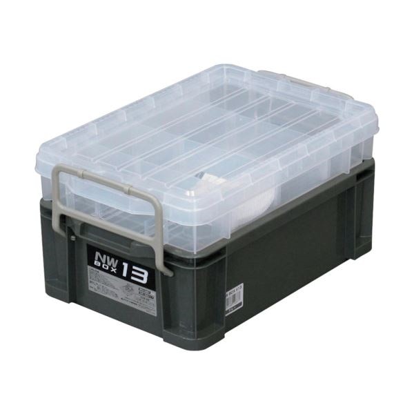 （まとめ） アステージ NWボックス#13 クリアNW-13CR 1個 [x5セット]