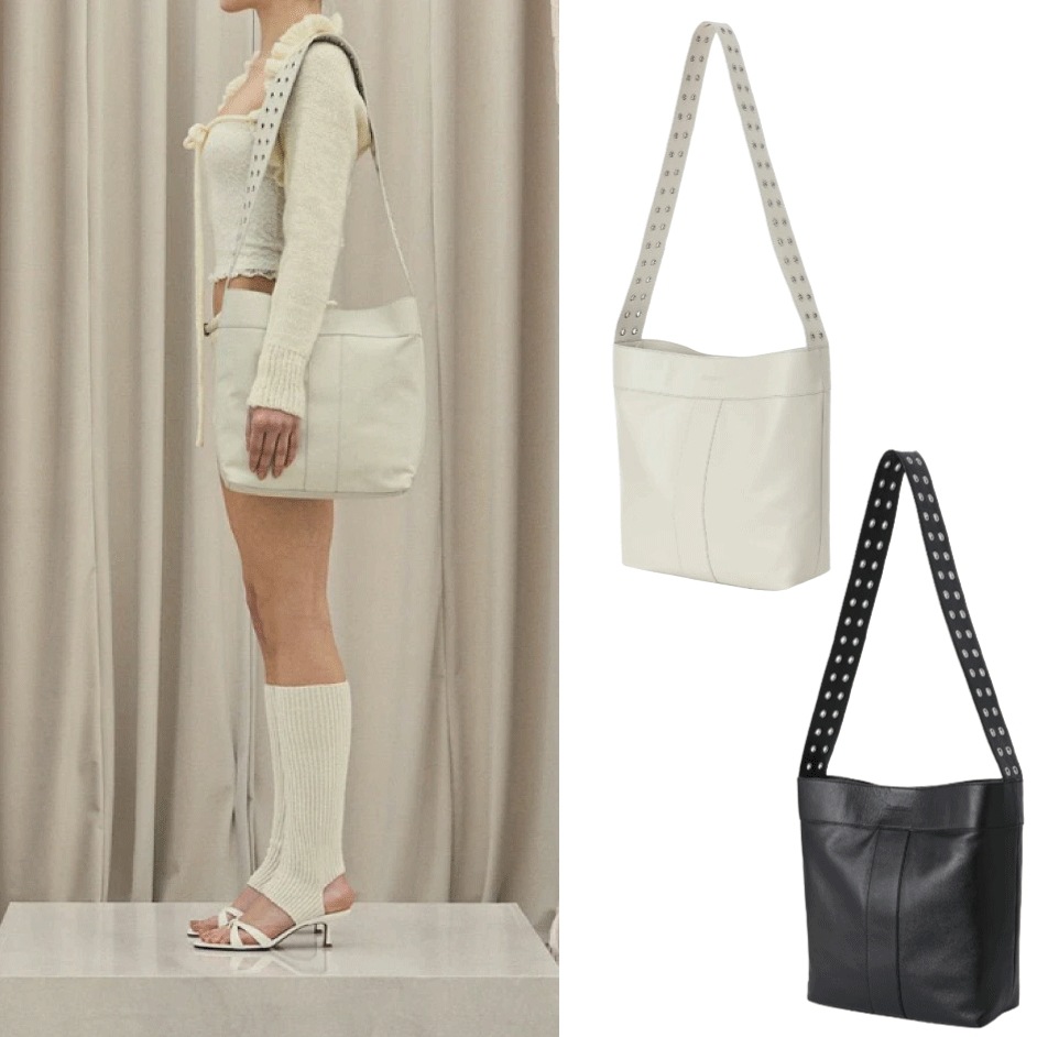 25SS Eyelet bucket bag (2 colors)